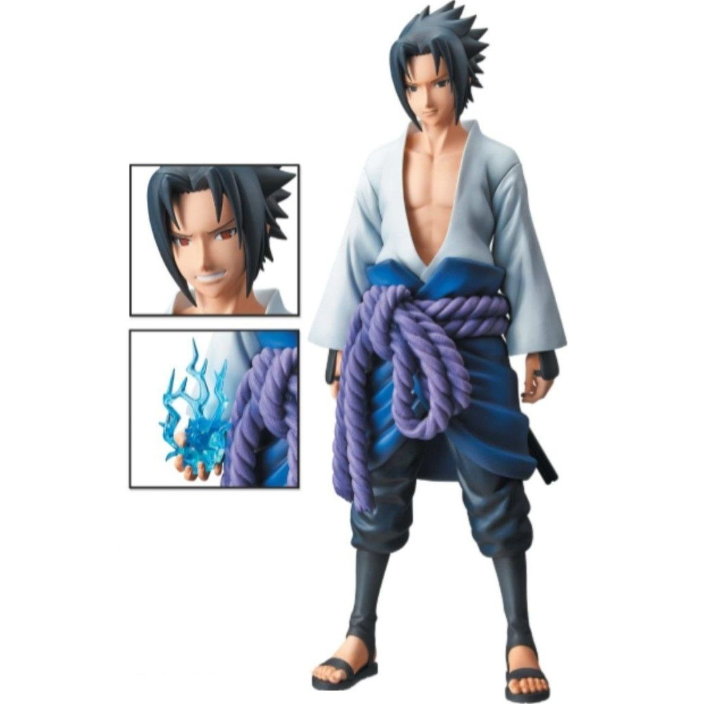 Estátua Banpresto Naruto Effectreme - Sasuke Uchiha