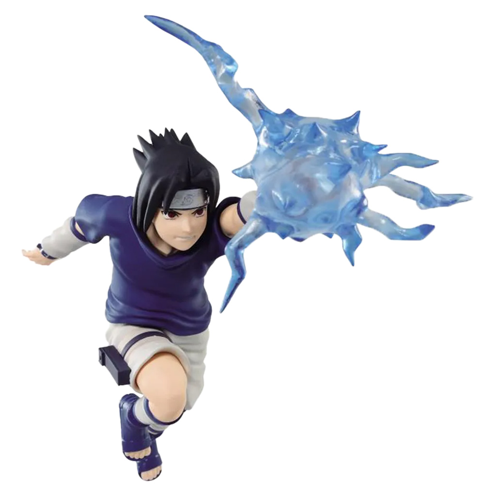 FIGURA DE AÇÃO SASUKE (SKIN CLÁSSICO)(GRANDE) - NARUTO