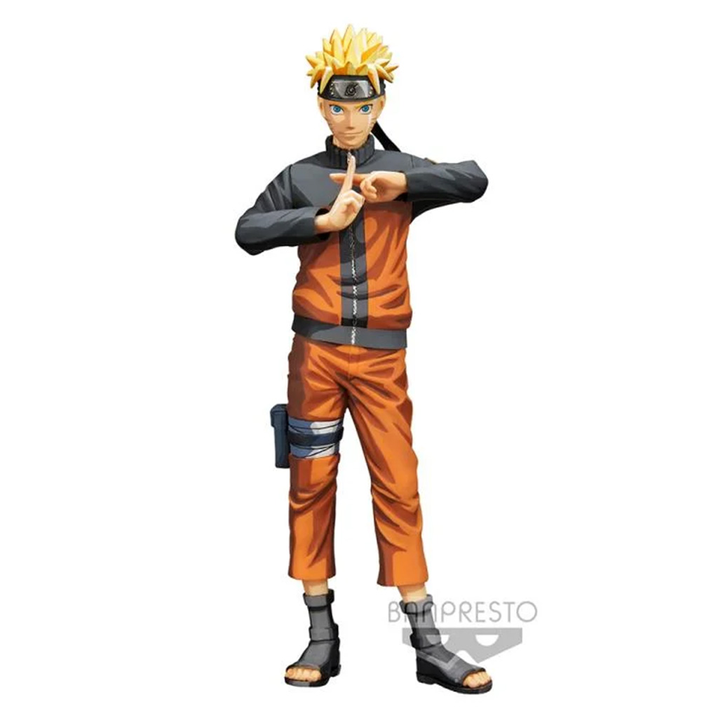 Estátua Banpresto Naruto Shippuden Grandista Nero - Naruto Uzumaki