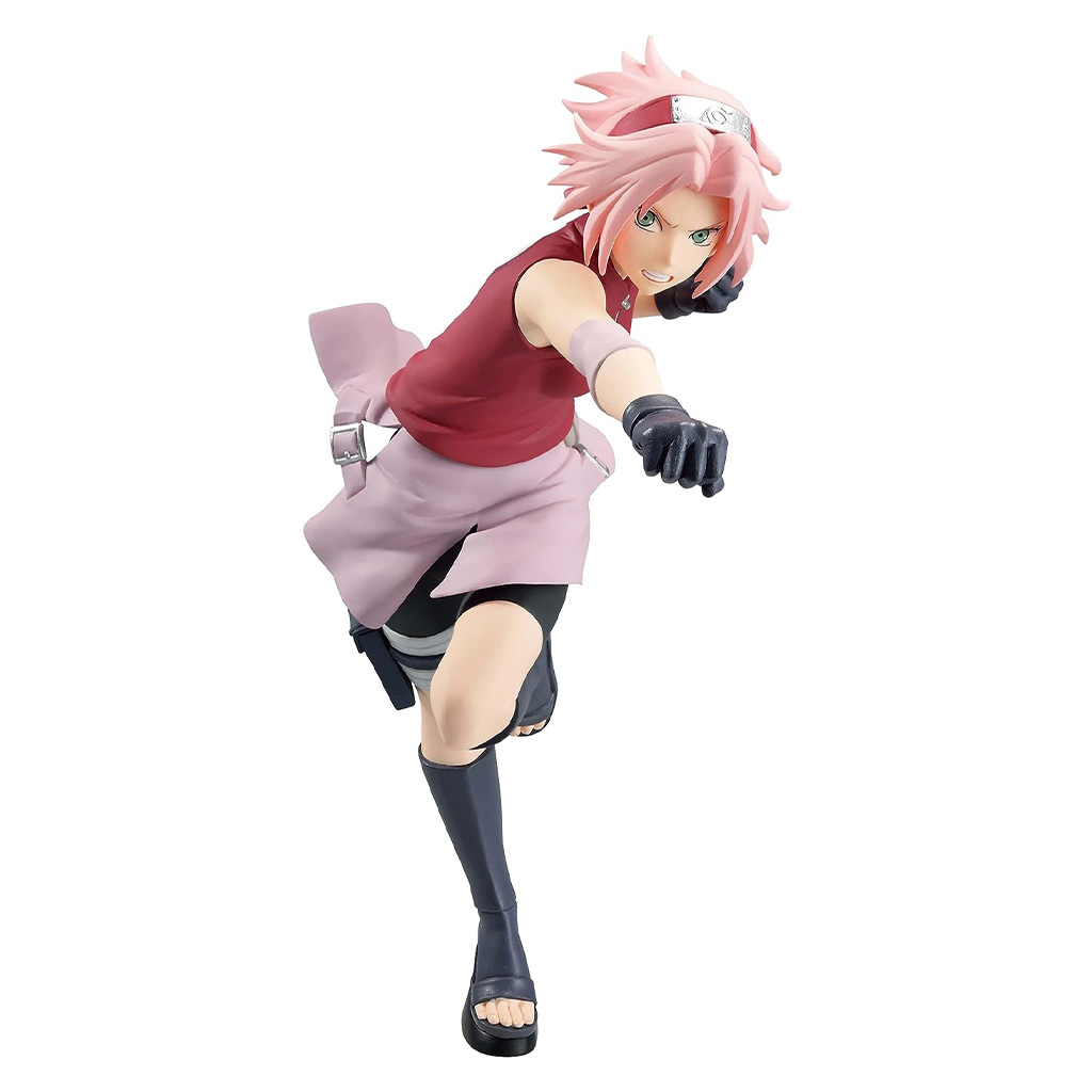 Estátua Banpresto Naruto Shippuden Vibration Stars - Haruno Sakura