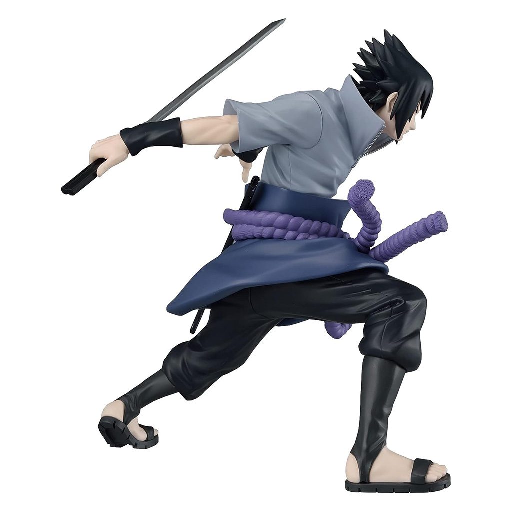 Estátua Banpresto Boruto Naruto Next Vibration - Uchiha Sasuke