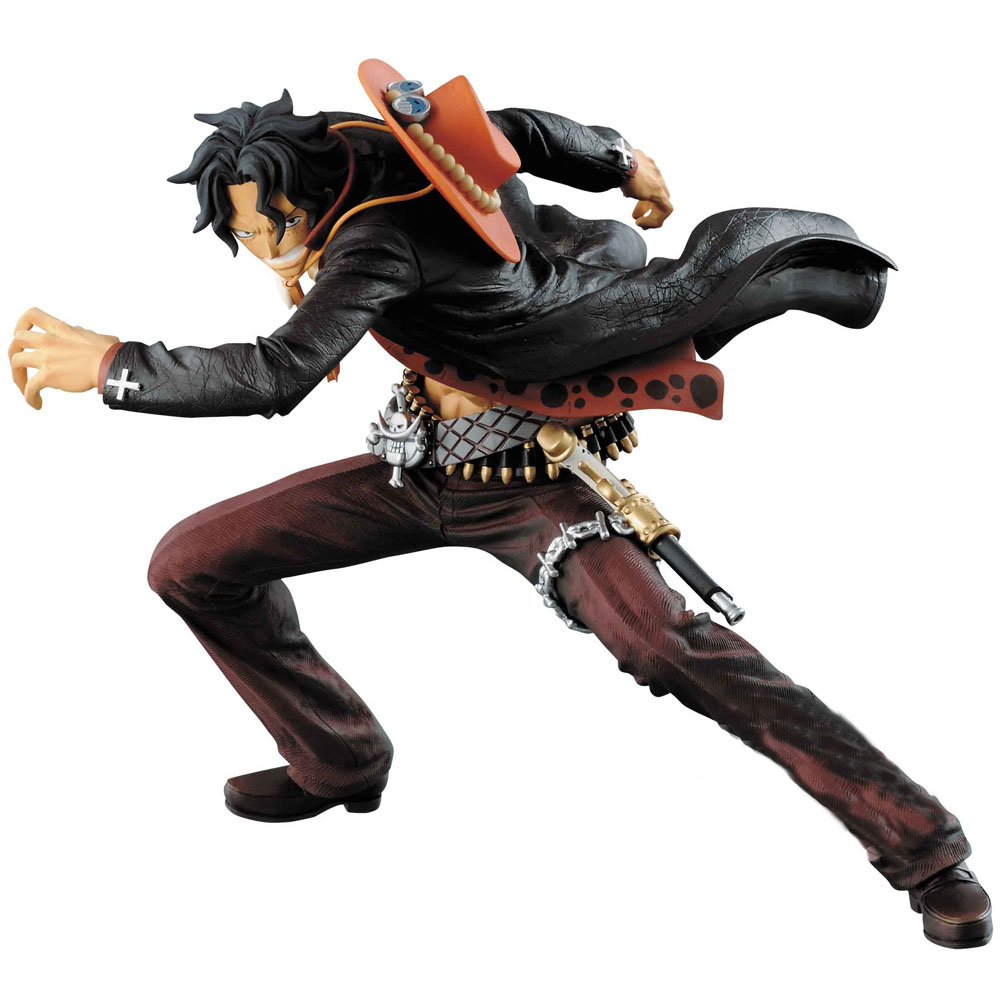 Banpresto One Piece Grandista Nero Portgas D. Ace Figure red