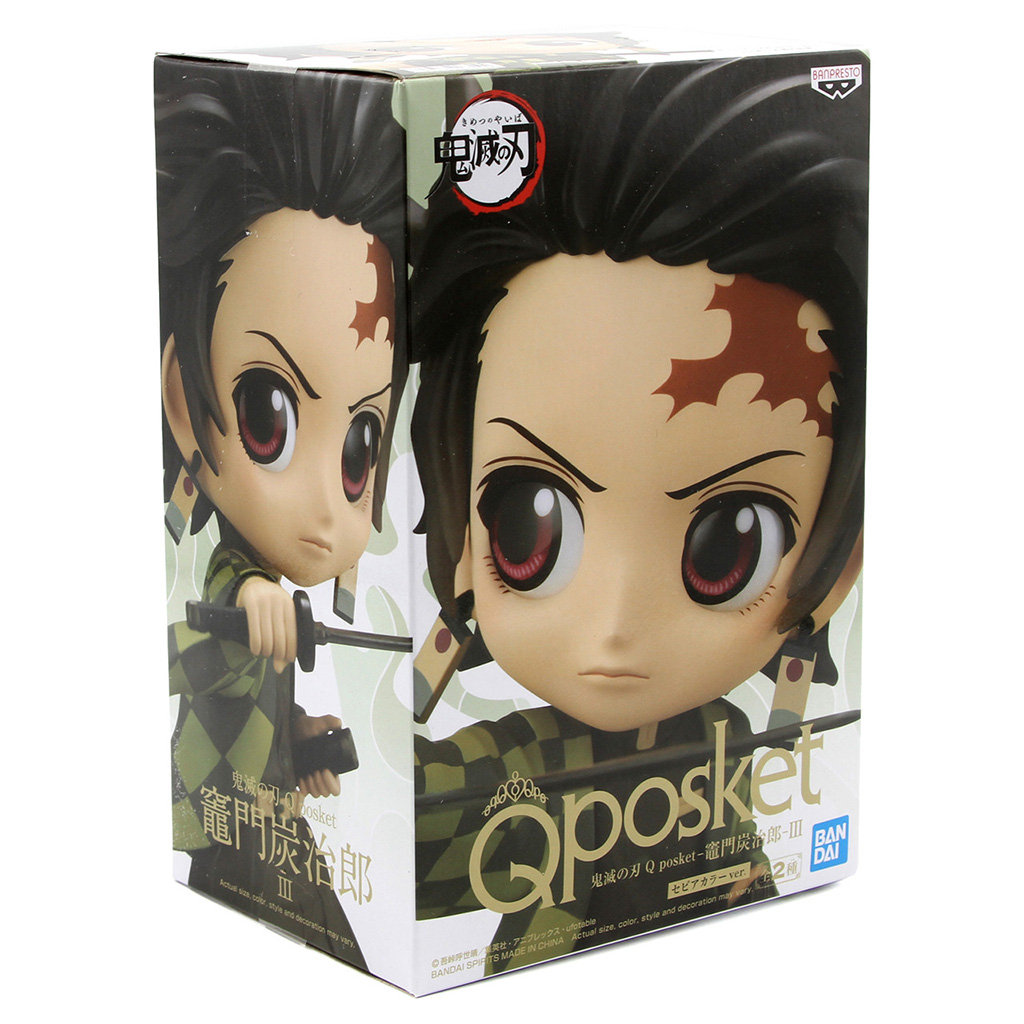 Estátua Banpresto Q Posket Demon Slayer - Tanjiro Kamado Iii (versão A)