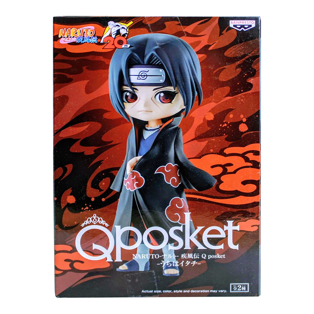 Boneco Q Posket Sasuke Uchiha, Naruto Shippuden