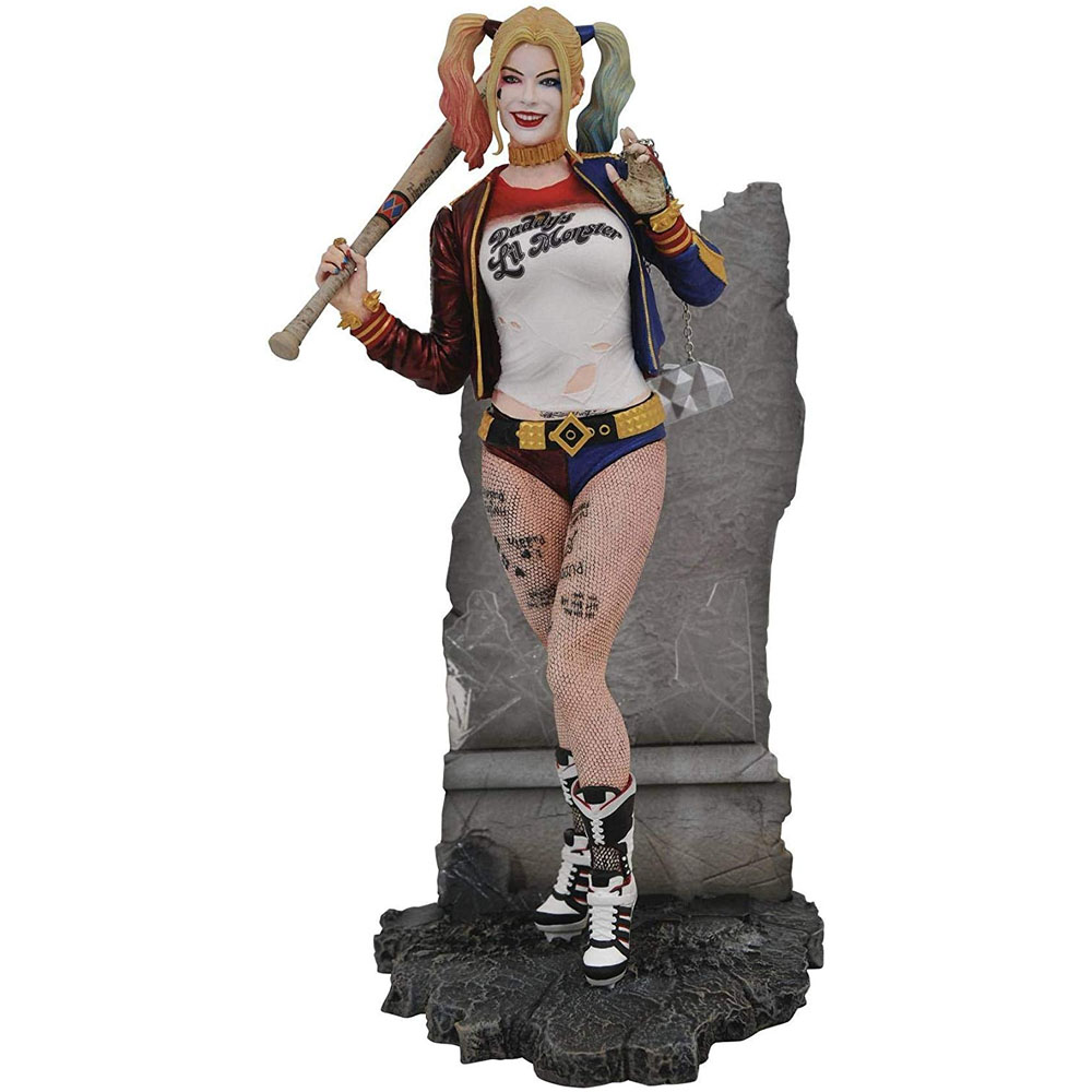 Action Figure Estátua Arlequina Harley Quinn: Esquadrão Suicida