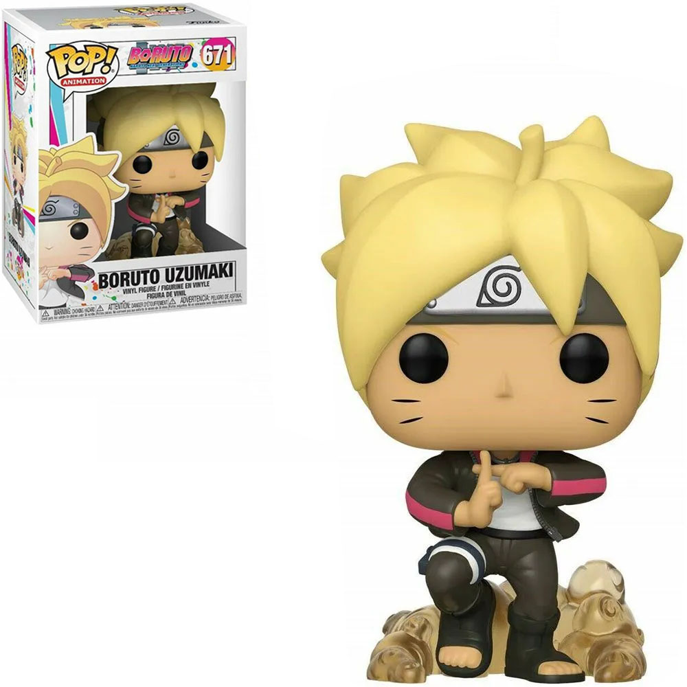 Funko Conjunto de 5 bonecos Pop Boruto da Marvel Boruto com Marcas