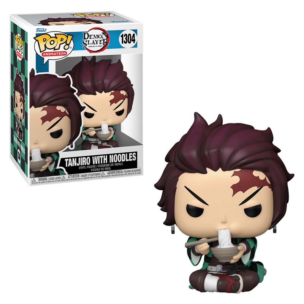 POP! DEMON SLAYER - KIMETSU NO YAIBA - TANJIRO COM MACARRAO #1304 – FUNKO :  : Brinquedos e Jogos