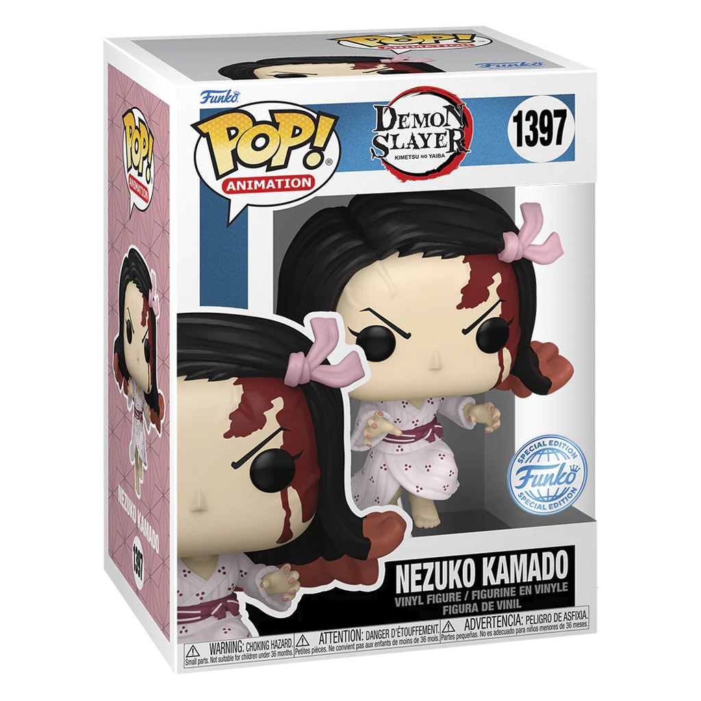 Mini Boneco - Demon Slayer - Funko Pop Animation - Tanjiro Kamado - Piticas