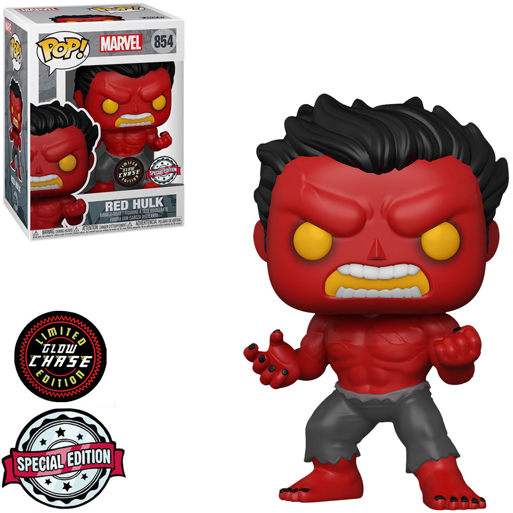 Funko Pop! Hulk - Red Hulk #854 - Chase Chance