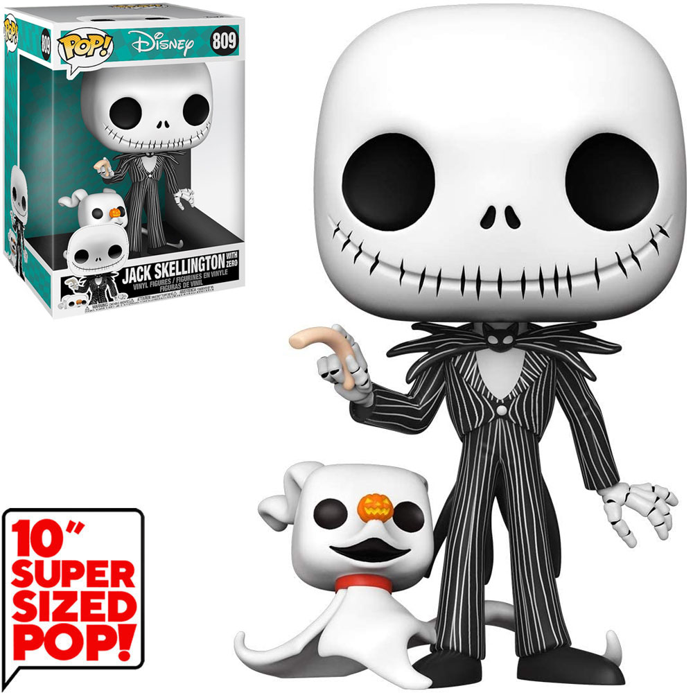 Disney: O Pesadelo Antes do Natal - Jack Skellington (Cara Assustadora)  Funko Pop! Boneco de vinil (fornecido com capa protetora compatível com Pop  Box) em Promoção na Americanas