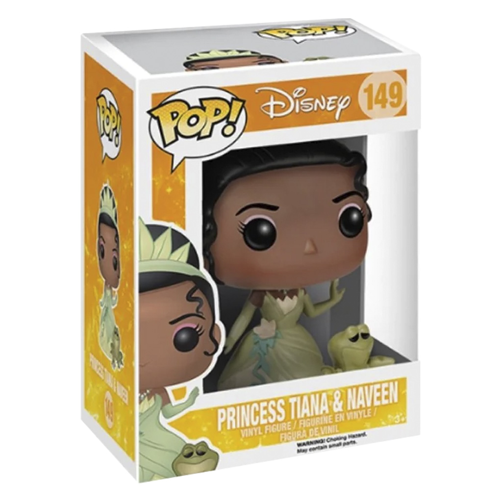 Funko Pop Princesa Tiana e o Sapo: Disney #149 - Funko - Toyshow Tudo de  Marvel DC Netflix Geek Funko Pop Colecionáveis