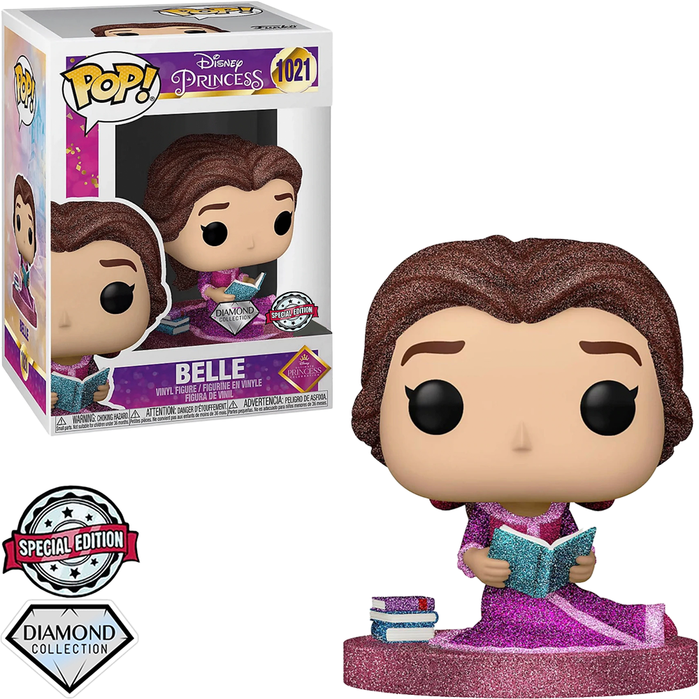 Funko POP! Ultimate Princess Collection - Belle POP & Pin Vinyl