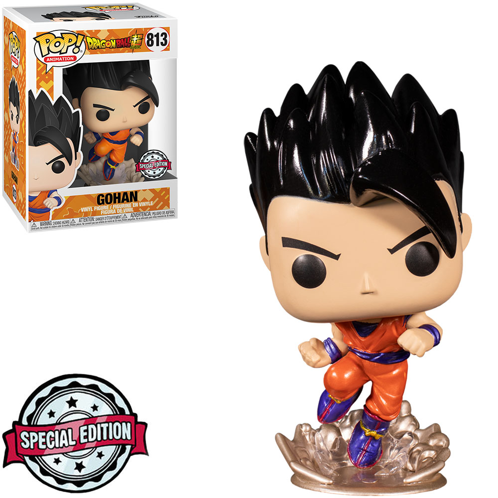 Estátua Gohan Super Saiyajin 2 Com Capa E Led: Dragon Ball Z Anime Mangá -  MKP - Toyshow Tudo de Marvel DC Netflix Geek Funko Pop Colecionáveis