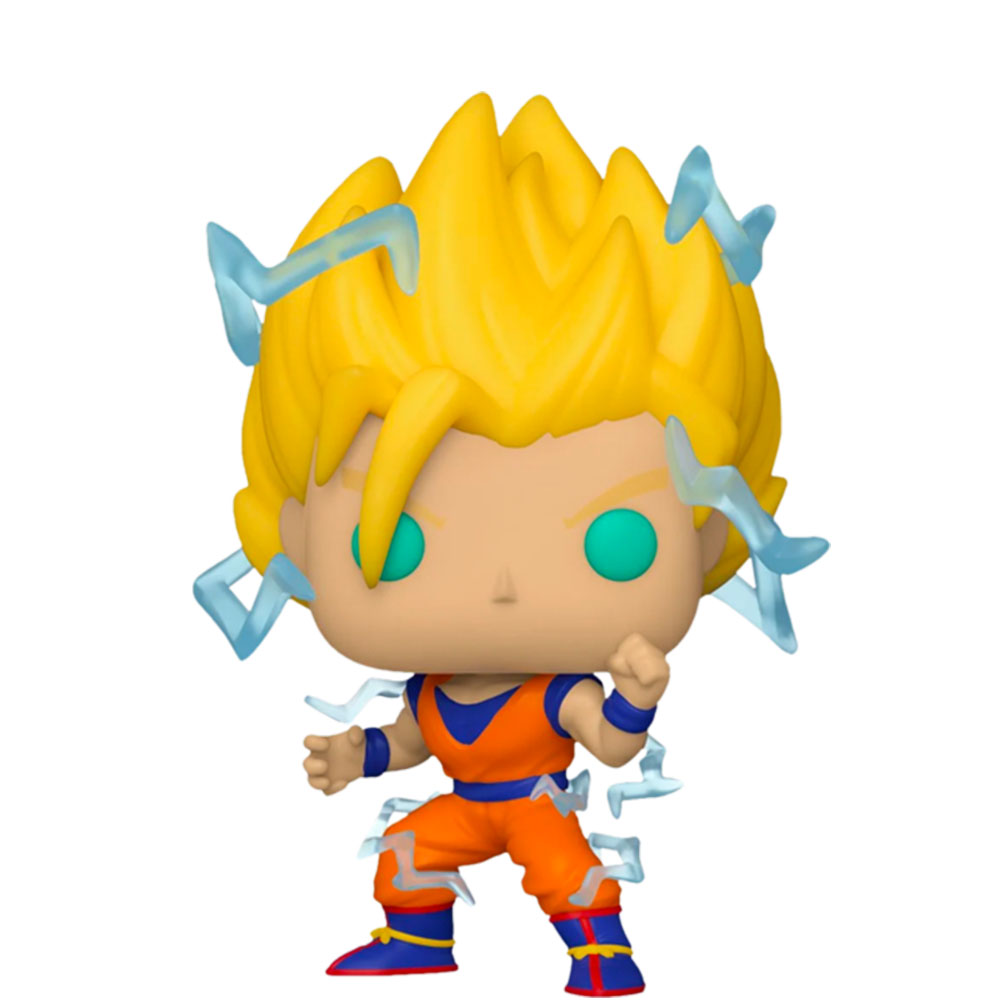 Kit 2 Bonecos Dragon Ball Z Goku Super Saiyajin E Ssj Blue - Super