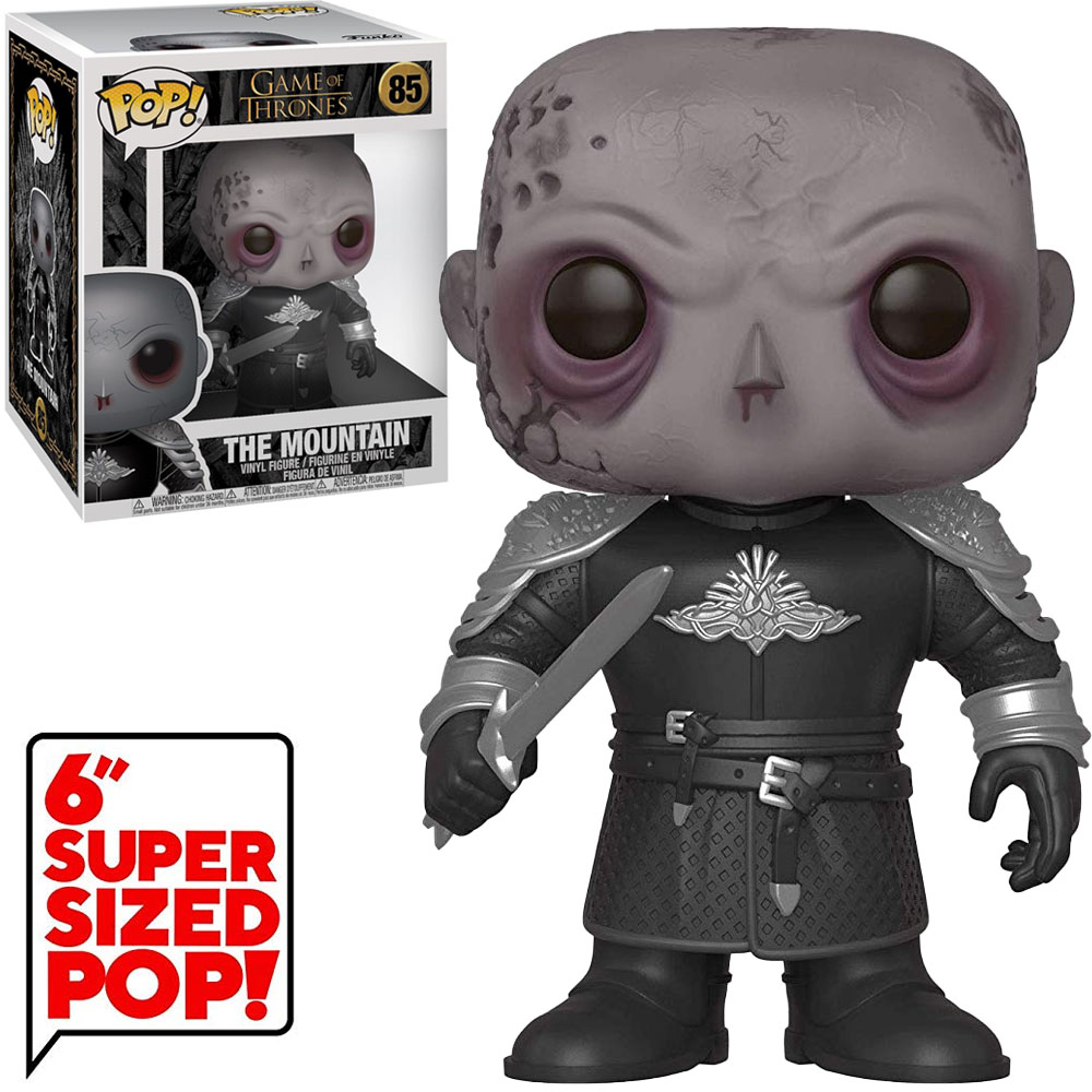 Funko Pop Game Of Thrones - The Mountain Unmasked 85 Super Sized 6