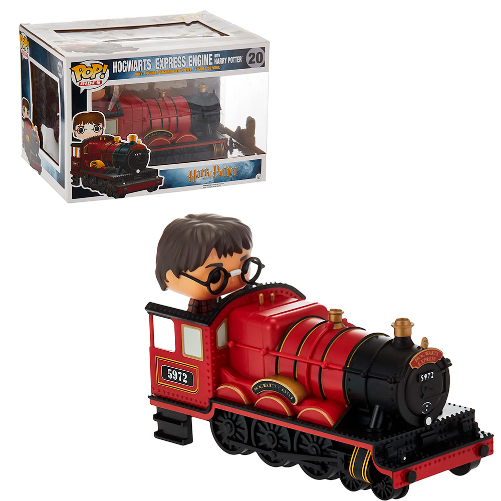 POP! Rides Harry Potter: Hogwarts Express Engine com Harry Potter - Funko