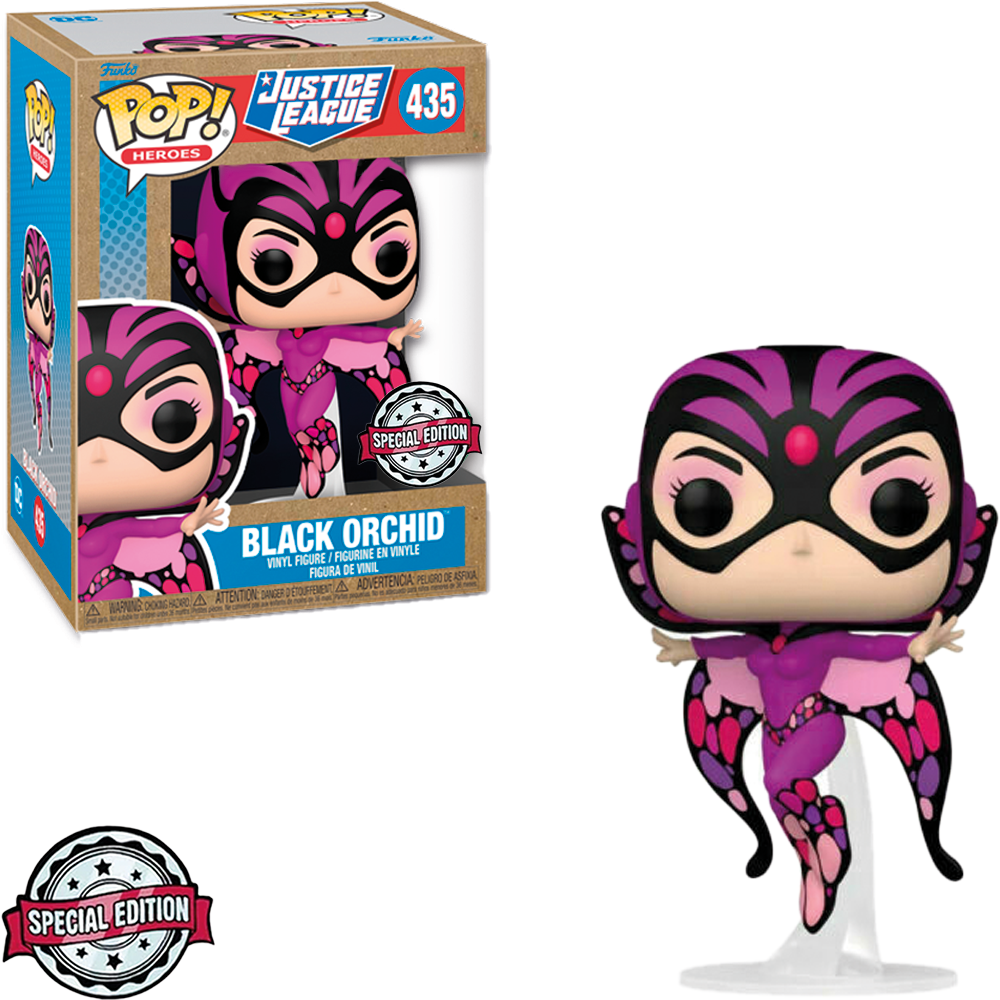 Funko Pop Heroes Dc Justice League Exclusive Black Orchid 435 