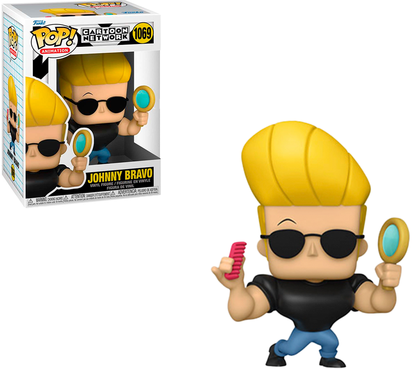 Funko Pop Johnny Bravo - Johnny With Mirror And Comb 1069