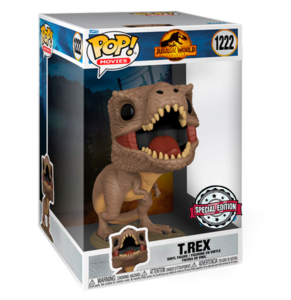 Dinossauro Pop Tiranossauro Rex Toy Vinil T Rex Grande