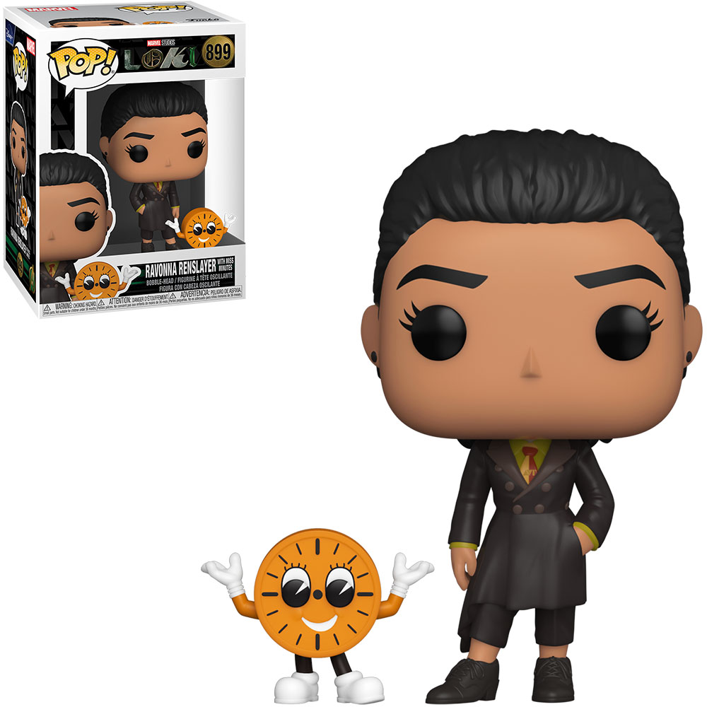 PRÉ VENDA: Funko Pop! Ravonna Renslayer with Miss Minutes: Loki Mavel  Disney+ #899 - Funko (Voucher de Reserva) - Toyshow Tudo de Marvel DC  Netflix Geek Funko Pop Colecionáveis