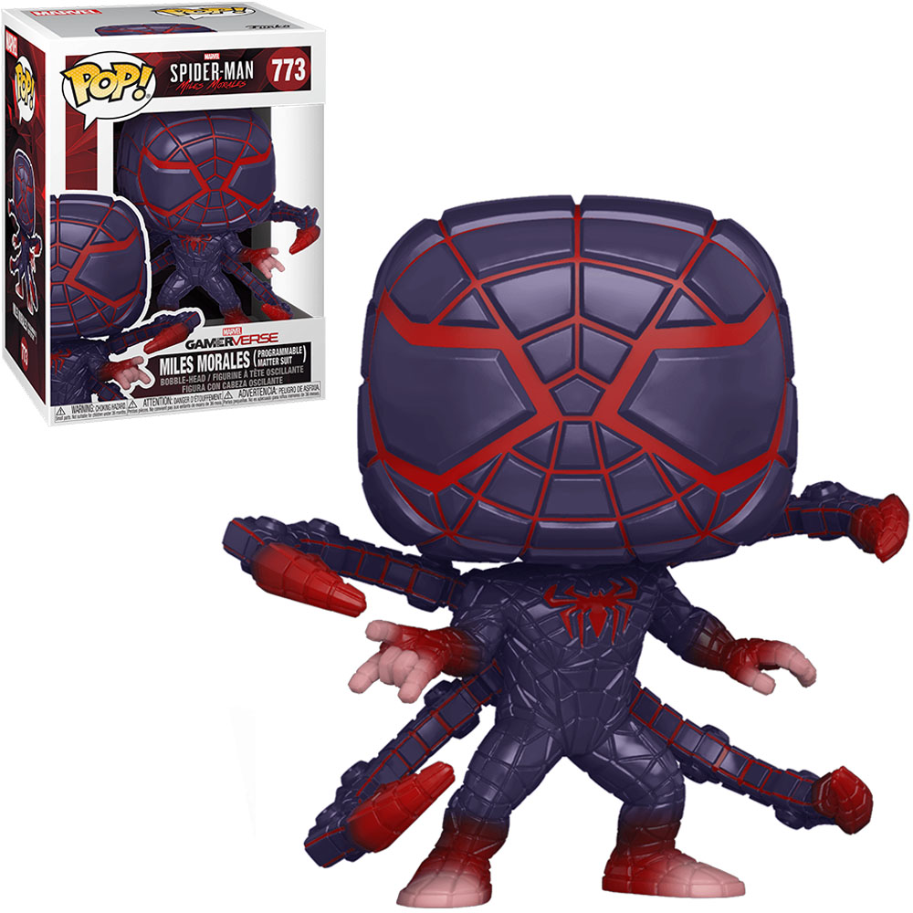 Funko POP! Marvel Spider-Man Miles Morales (Programmable Matter