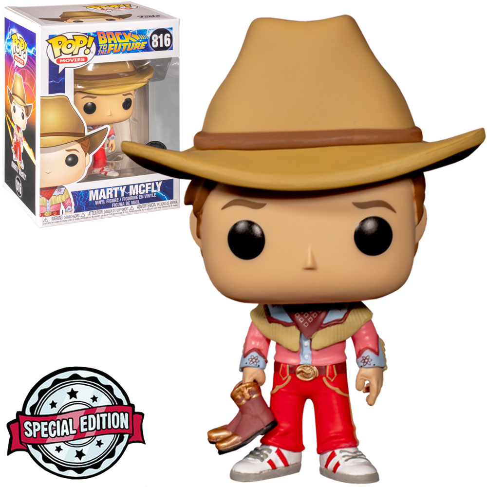 Funko Pop Movies Back To The Future Exclusive - Marty Mcfly 816