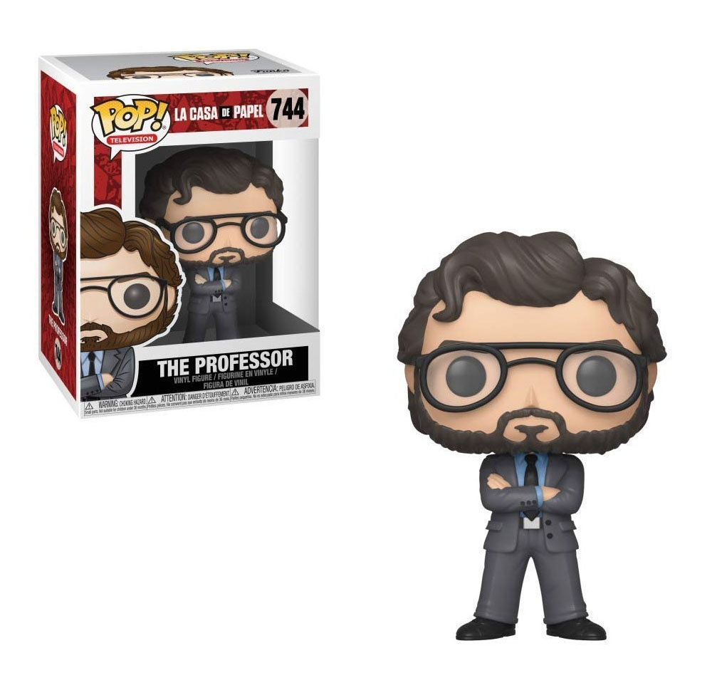 Boneco La Casa de Papel El Profesor Pop Funko 915