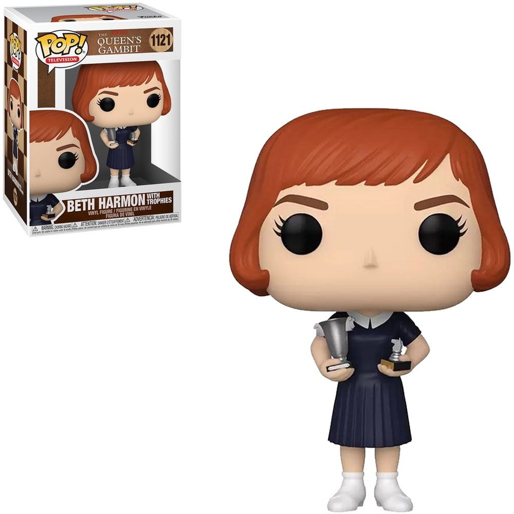 Funko Pop Gambito da Rainha Beth Harmon com Rook 1122 - Funko - Magazine  Luiza