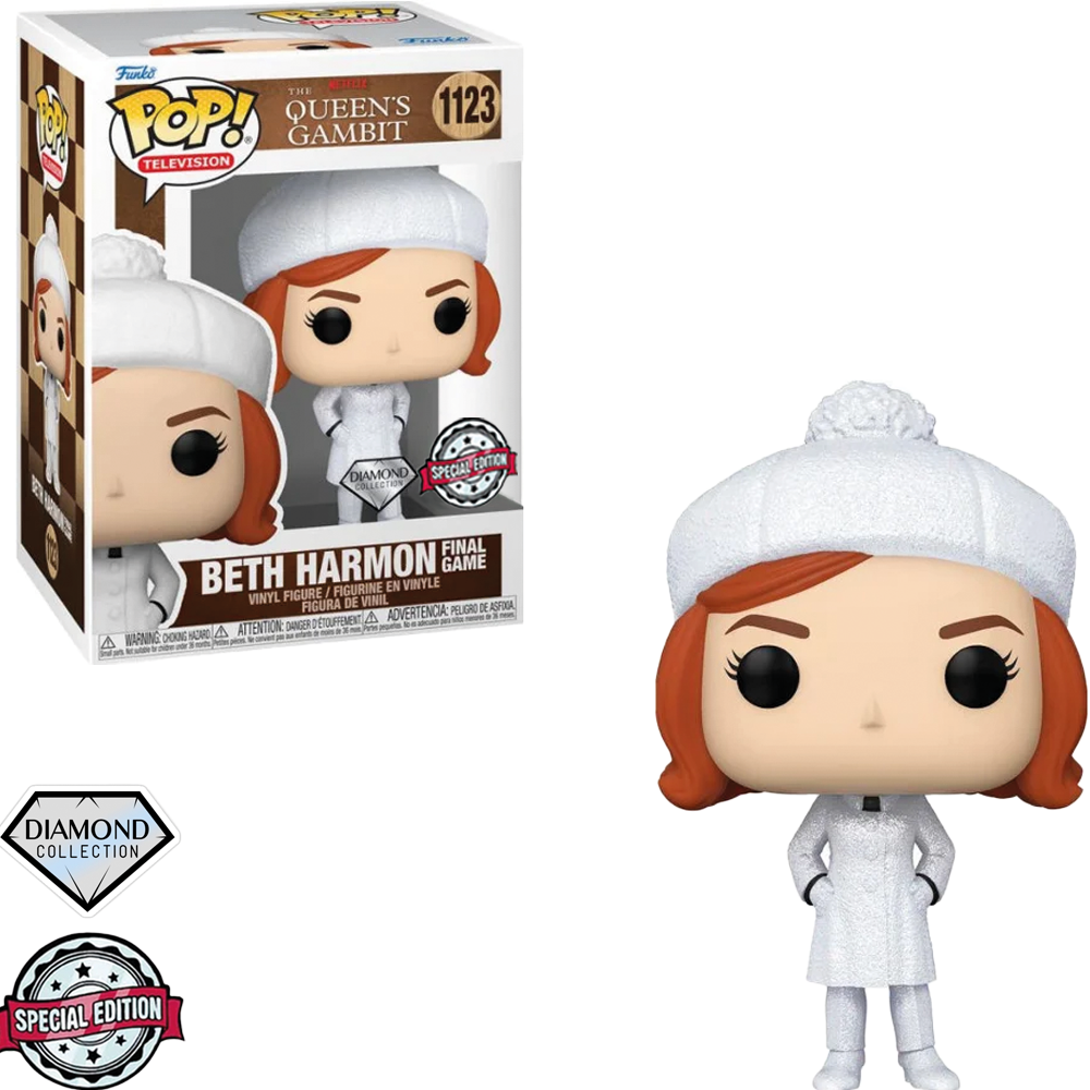 Funko Pop! TV The Queens Gambit Beth Harmon Final Game 1123 Exclusivo -  Moça do Pop - Funko Pop é aqui!