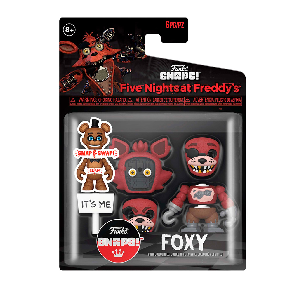 Five Nights At Freddy's Foxy Bonnie Kit 5 Personagens
