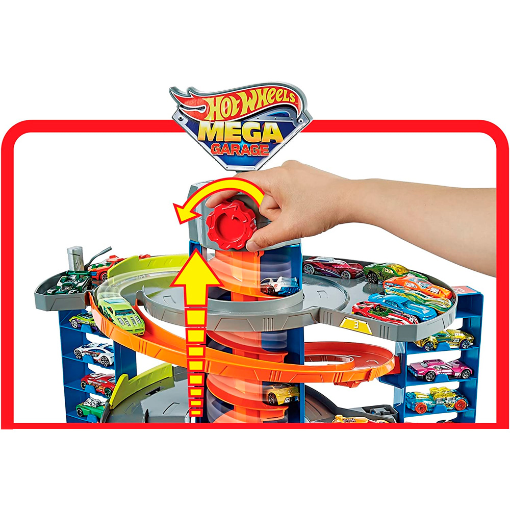 Garagem Hot Wheels - Mega City Garage 50 Playset