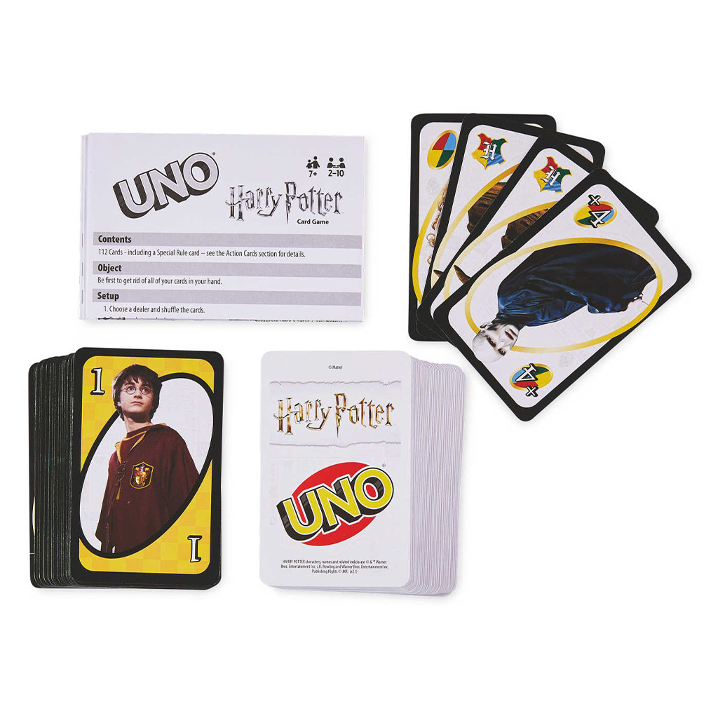 Uno : Harry Potter-Jogo De Cartas