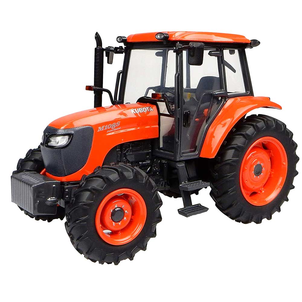 Trator Universal Hobbies Kubota M108s Uh4899 Escala 1/32 - Laranja