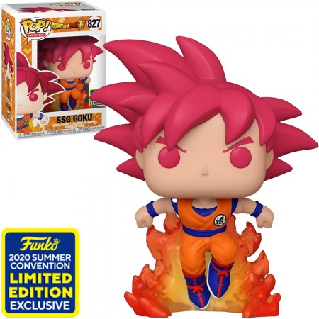 Funko Pop! Deus Super Saiyajin Goku: Dragon Ball Z (EXCLUSIVO SDCC 2020)  (Edição Limitada) #827 - Funko - Toyshow Tudo de Marvel DC Netflix Geek  Funko Pop Colecionáveis