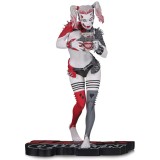 ESTÁTUA DC COLLECTIBLES HARLEY QUINN RED, WHITE AND BLACK - BY GREG HORN