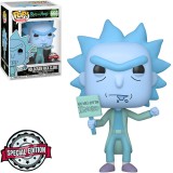 FUNKO POP ANIMATION RICK AND MORTY EXCLUSIVE - HOLOGRAM RICK CLONE 666