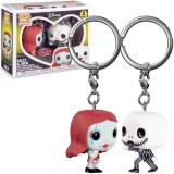 CHAVEIROS FUNKO POCKET POP DISNEY EXCLUSIVE - JACK AND SALLY (2 PACK)