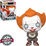 FUNKO POP MOVIES IT CHAPTER 2 EXCLUSIVE - PENNYWISE WITH GLOW BUG 877