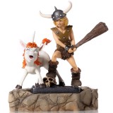 ESTTUA IRON STUDIOS BDS 1/10 DUNGEONS AND DRAGONS - BOBBY THE BARBARIAN AND UNI 