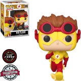 FUNKO POP HEROES THE FLASH CHASE EXCLUSIVE - KID FLASH 320 (GLOWS IN THE DARK)