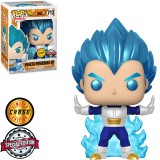 FUNKO POP ANIMATION DRAGON BALL SUPER EXCLUSIVE CHASE - VEGETA POWERING UP (METALLIC) 713