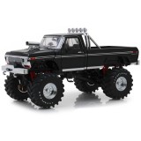CARRO GREENLIGHT KINGS OF CRUNCH - FORD F-250 MONSTER TRUCK WITH 48" TIRES 1979 - ESCALA 1/18 (13538)