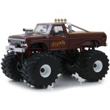 CARRO GREENLIGHT KINGS OF CRUNCH - FORD F-250 1979 GOLIATH MONSTER TRUCK WITH 66" TIRES - ESCALA 1/18 (13540)