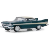 CARRO GREENLIGHT THE BUSTED KNUCKLE GARAGE - PLYMOUTH BELVEDERE 1957 - ESCALA 1/64 (39010-C)