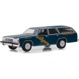 CARRO GREENLIGHT HOT PURSUIT - FORD LTD CROWN VICTORIA WAGON 1987 - ESCALA 1/64 (42890-B)