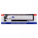 CAMINHÃO GREENLIGHT - MACK ANTHEM 2019 WITH TRAILER USPS - ESCALA 1/64 (30090)