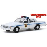 CARRO GREENLIGHT HOLLYWOOD GROUNDHOG DAY - CHVROLET CAPRICE 1980 POLICE - ESCALA 1/64 (44860-C)