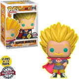 FUNKO POP ANIMATION DRAGON BALL SUPER EXCLUSIVE - SUPER HERCULE 818 (GLOW)