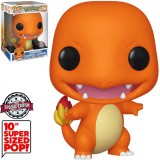 FUNKO POP GAMES POKÉMON EXCLUSIVE - CHARMANDER 456 (SUPER SIZED 10")