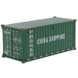 CONTAINER DIECAST MASTERS - CHINA SHIPPING GREEN - ESCALA 1/50 (91025C)